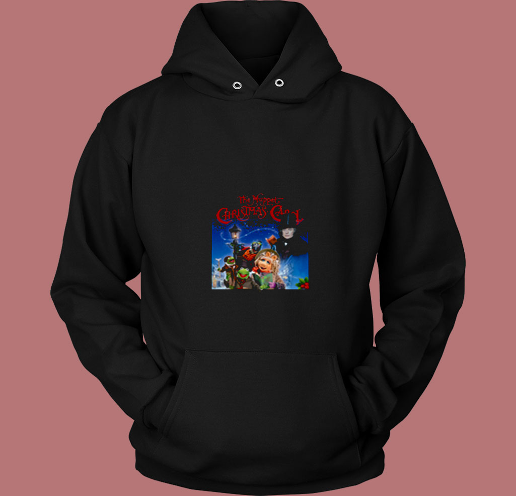 The Muppet Christmas Carol Movie 80s Hoodie The Muppet Christmas Carol Movie 80s Hoodie