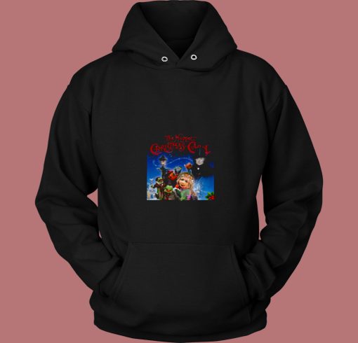 The Muppet Christmas Carol Movie 80s Hoodie The Muppet Christmas Carol Movie 80s Hoodie