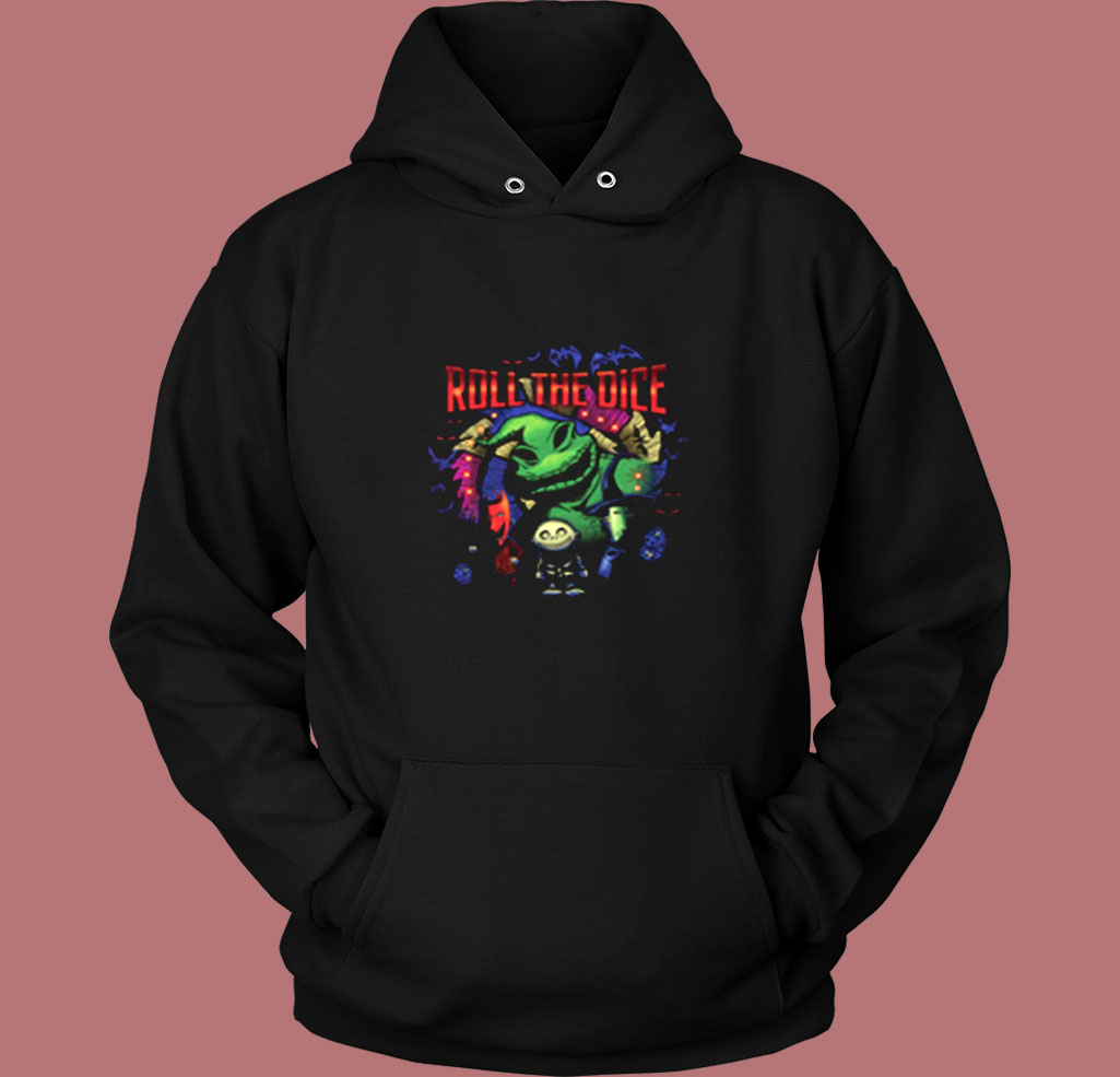 The Nightmare Before Christmas Oogie Dice Vintage Hoodie The Nightmare Before Christmas Oogie Dice Vintage Hoodie