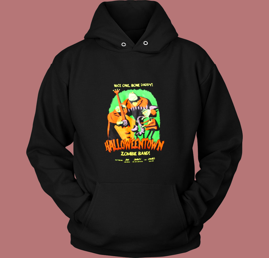 The Nightmare Halloween Town Band Vintage Hoodie The Nightmare Halloween Town Band Vintage Hoodie
