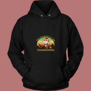 The One With All The Thanksgivings 80s Hoodie