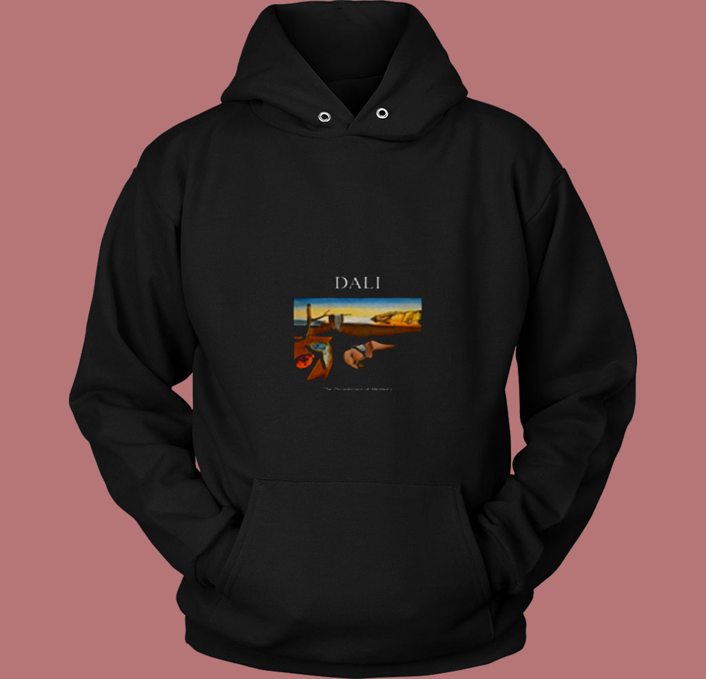 The Persistence Of Memory 80s Hoodie The Persistence Of Memory 80s Hoodie