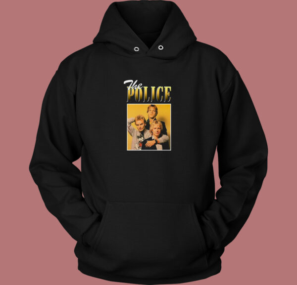 The Police Vintage Aesthetic Hoodie Style