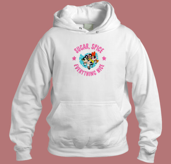 The Powerpuff Girls Sugar Spice Adult Hoodie Style