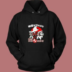 The Real Ghostbusters Busters In Japan Vintage Hoodie