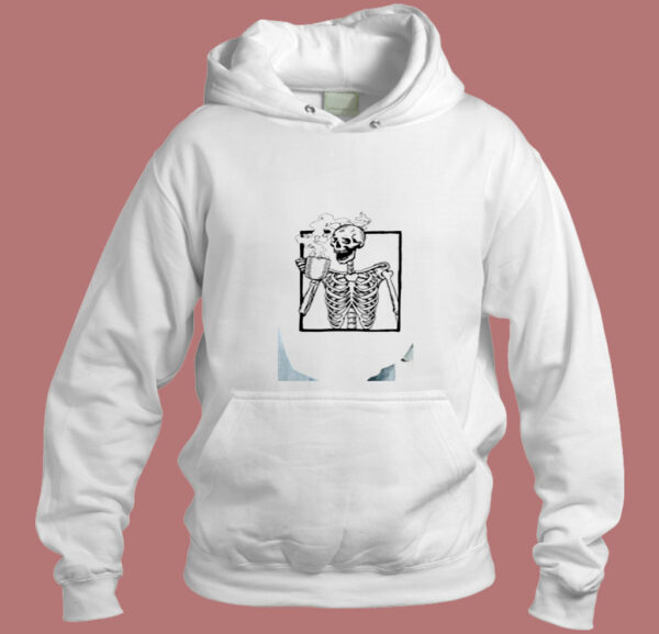 The Ripper Drinking Coffee Aesthetic Hoodie Style