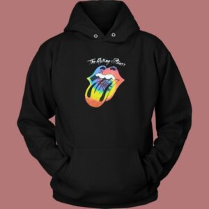 The Rolling Stones Tongue Aesthetic Hoodie Style