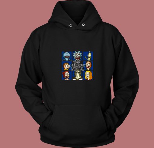 The Schwifty Bunch Friends Parody 80s Hoodie The Schwifty Bunch Friends Parody 80s Hoodie