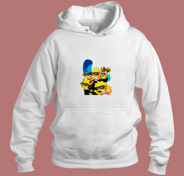 The Simpsons Family Aesthetic Hoodie Style