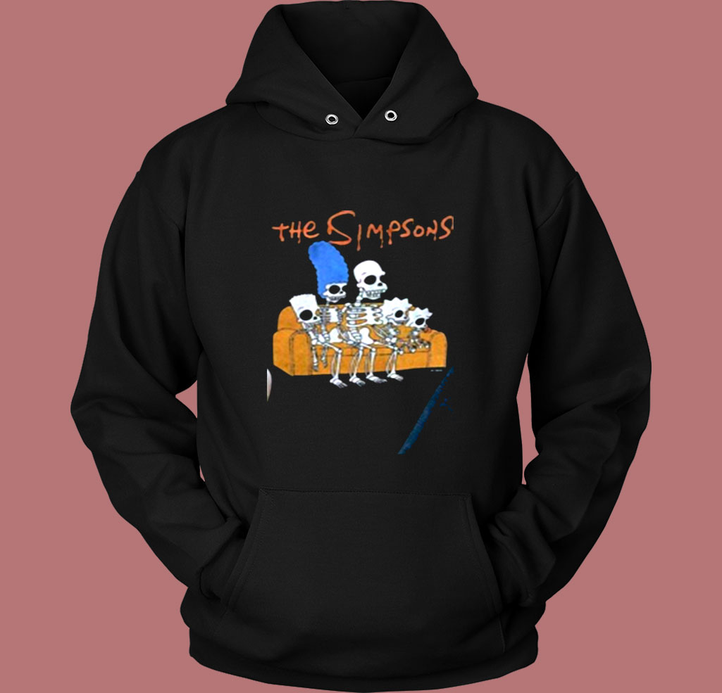 The Simpsons Halloween Vintage Hoodie The Simpsons Halloween Vintage Hoodie