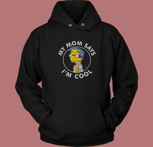 The Simpsons Milhouse Cool Hoodie Style The Simpsons Milhouse Cool Hoodie Style