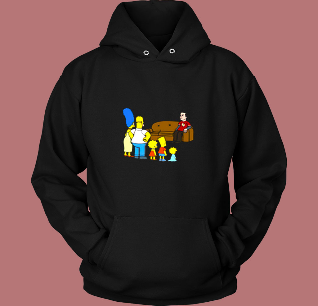 The Simpsons Sheldon Cooper Vintage Hoodie The Simpsons Sheldon Cooper Vintage Hoodie