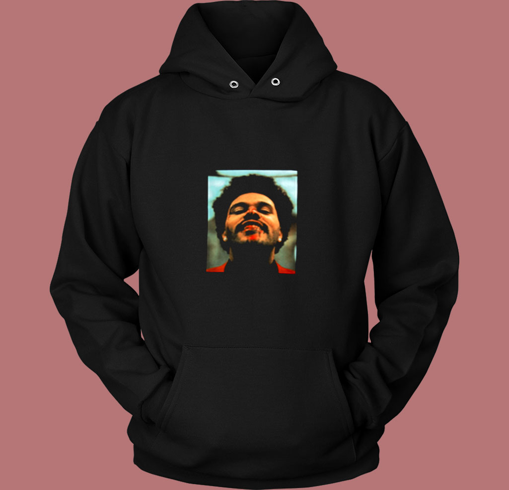 The Weeknd After Hours Album Cover Vintage Hoodie The Weeknd After Hours Album Cover Vintage Hoodie