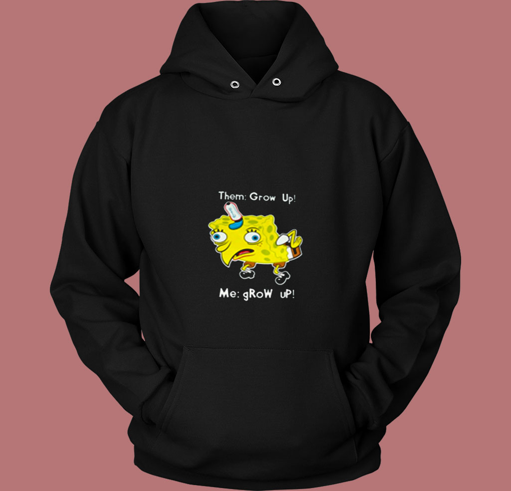 They Grow Up Classic 80s Hoodie They Grow Up Classic 80s Hoodie