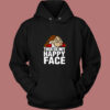 This Is My Happy Face Disney Grumpy 80s Hoodie