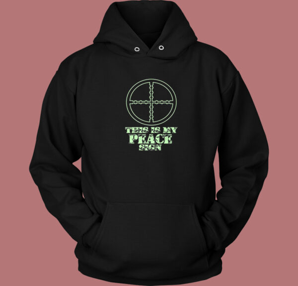 This Is My Peace Sign Hoodie Style