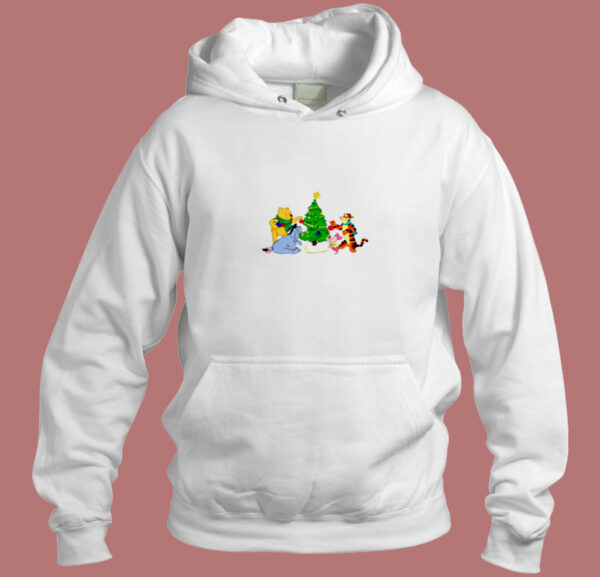 Tiger Piglet And Pooh Friends Christmas Aesthetic Hoodie Style