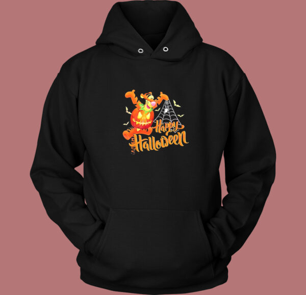 Tigger Happy Halloween Hoodie Style