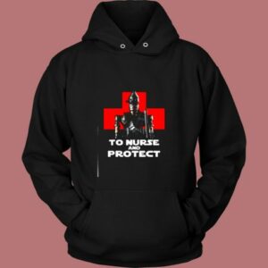 To Nurse And Protect Vintage Hoodie