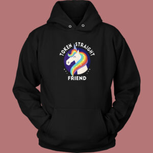 Token Straight Friend Unicorn Hoodie Style