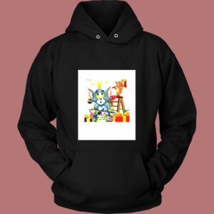 Tom Jerry Cartoon Vintage Christmas Vintage Hoodie