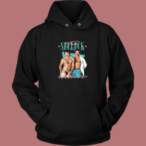 Tom Selleck Sexy 80s Hoodie Style