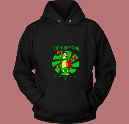 Toph Beifong Earthbending Master 80s Hoodie Toph Beifong Earthbending Master 80s Hoodie
