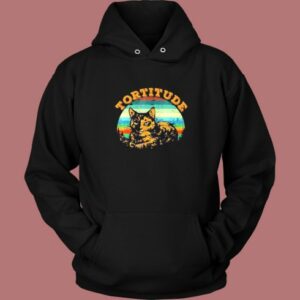 Tortoiseshell Cat Tortitude Hoodie Style