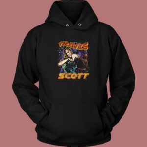 Travis Scott American Rapper Aesthetic Hoodie Style