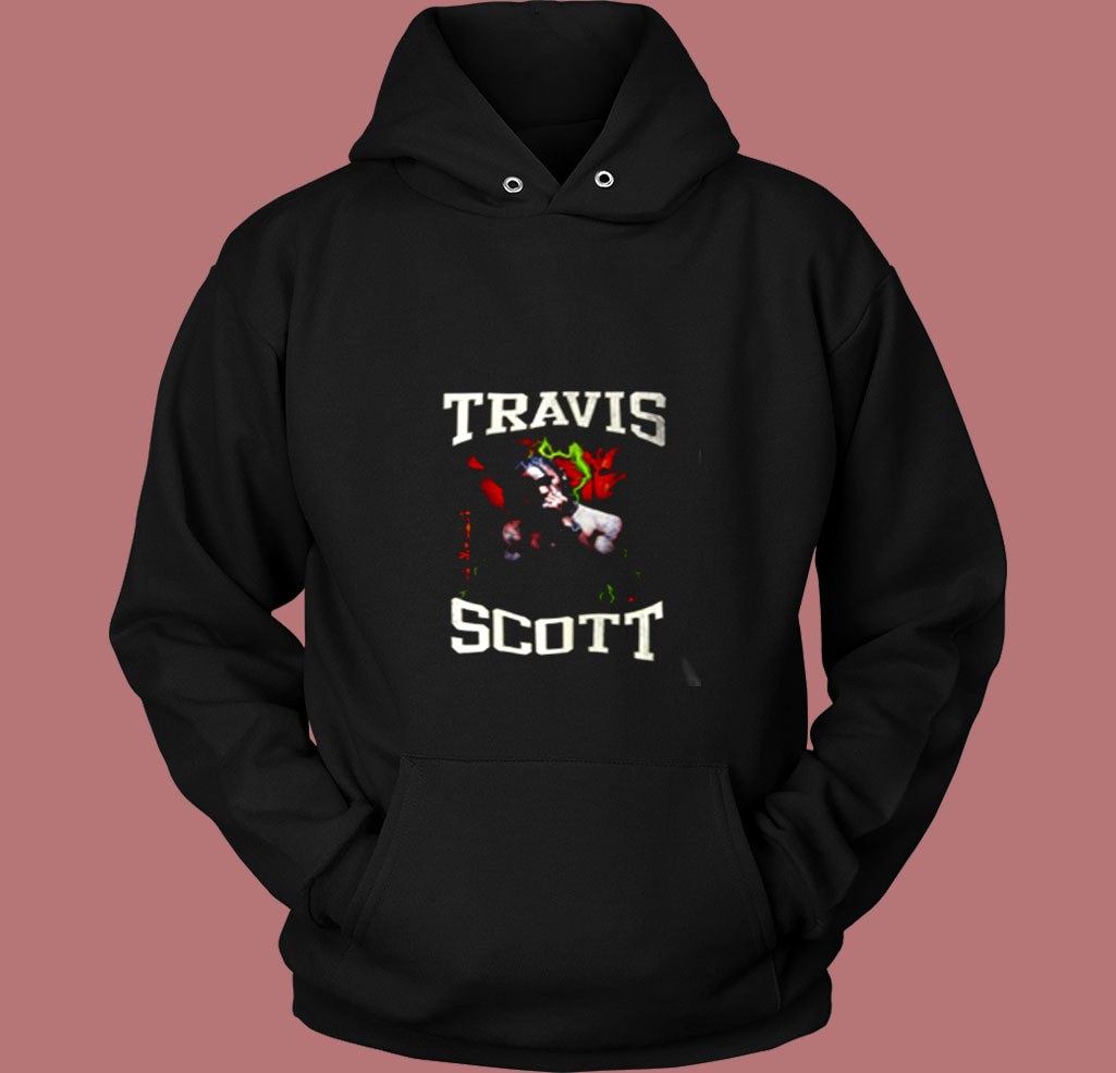 Travis Scott Vintage 90s Hip Hop Rap Vintage Hoodie Travis Scott Vintage 90s Hip Hop Rap Vintage Hoodie