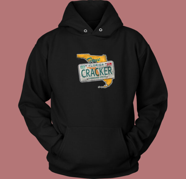 True Florida Cracker Endangered Hoodie Style