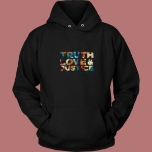Truth Love Justice Ww 1984 80s Hoodie