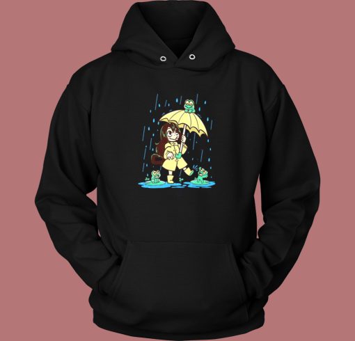 Tsuyu Asui Frog Girl Hoodie Style Tsuyu Asui Frog Girl Hoodie Style