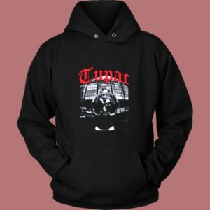 Tupac Shakur Birds Middle Finger Vintage Hoodie