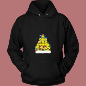 Tweety Christmas Tree Xmas 80s Hoodie