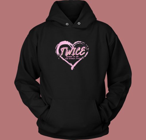 Twice Ready To Be 5Th Word Tour Hoodie Style Twice Ready To Be 5Th Word Tour Hoodie Style