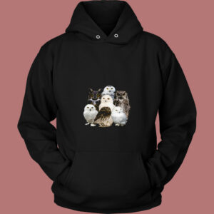 Types Of Owl 80s Hoodie
