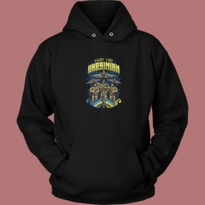 Ukraine Forces Support Warriors Hoodie Style