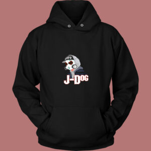 Undead J Dog Vintage Hoodie