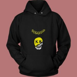 Unhappy Shredded Smile Lil Pump 80s Hoodie