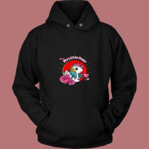 Unicorn Create Love My Little Pony 80s Hoodie