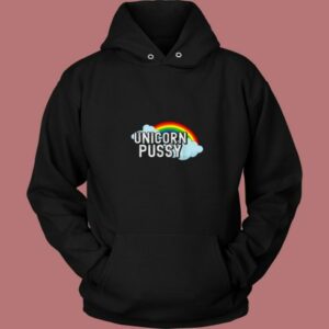 Unicorn Pussy Girlfriend Valentines Day 80s Hoodie