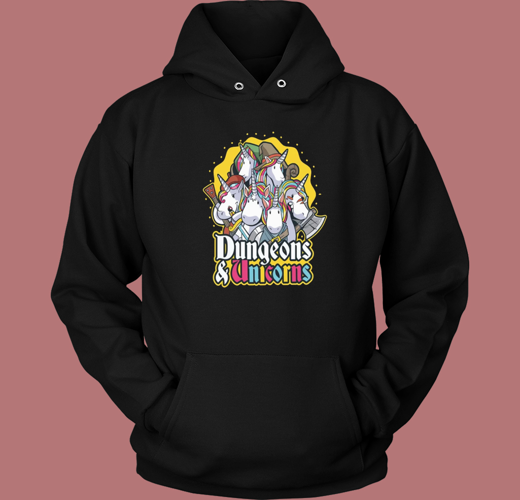 Unicorns Dungeon Funny Hoodie Style Unicorns Dungeon Funny Hoodie Style