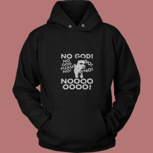 Us Michael Scott No God No 80s Hoodie