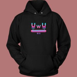 Uwu Depresion Pastel Goth Hoodie Style