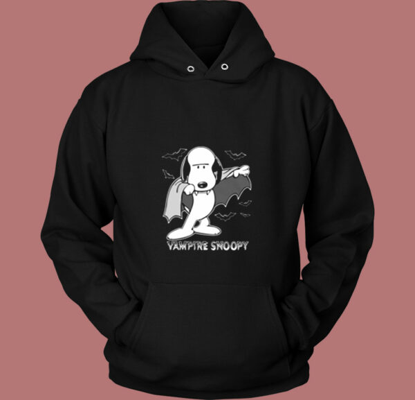 Vampire Snoopy Scary Halloween Night Vintage Hoodie