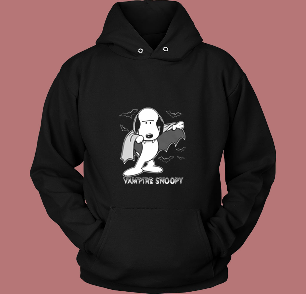 Vampire Snoopy Scary Halloween Night Vintage Hoodie Vampire Snoopy Scary Halloween Night Vintage Hoodie
