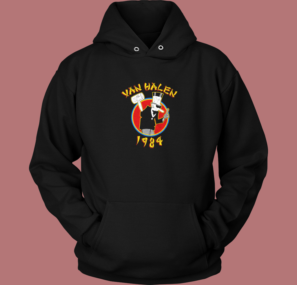 Van Halen Hammer Guy Hoodie Style Van Halen Hammer Guy Hoodie Style