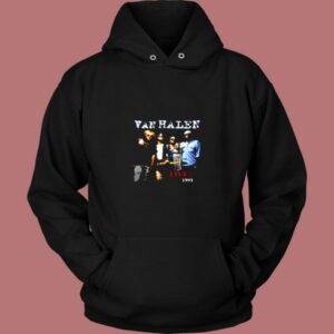 Van Hallen Live 1993 Wolrd Tour Vintage Hoodie