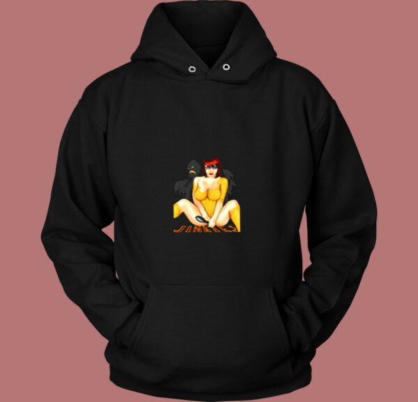 Velma Ghost Halloween Scooby Doo Sexy Ahegao Vintage Hoodie